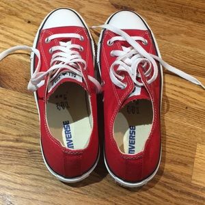 Red Converse All Stars
